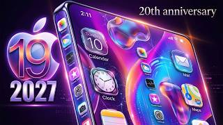 Apple iPhone 19 Pro MAX (or 20th Anniversary): MAX: Camera, Design, Launch, & Price! 2027 Leaks!