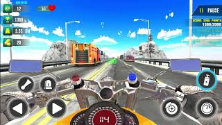 Police Bike Highway Rider - Police Simulator - Android Gameplay screenshot 1