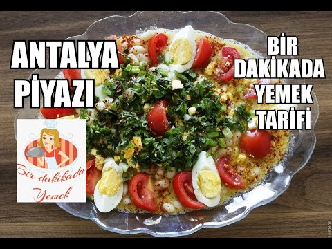Antalya Piyazı_Bir Dakikada Yemek Tarifi