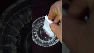 Watch what happens to this Rigi foam! 😱 #shorts