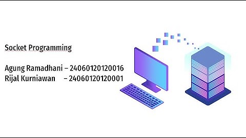 Demo Socket Programming  UDP dan TCP - Jaringan Komputer