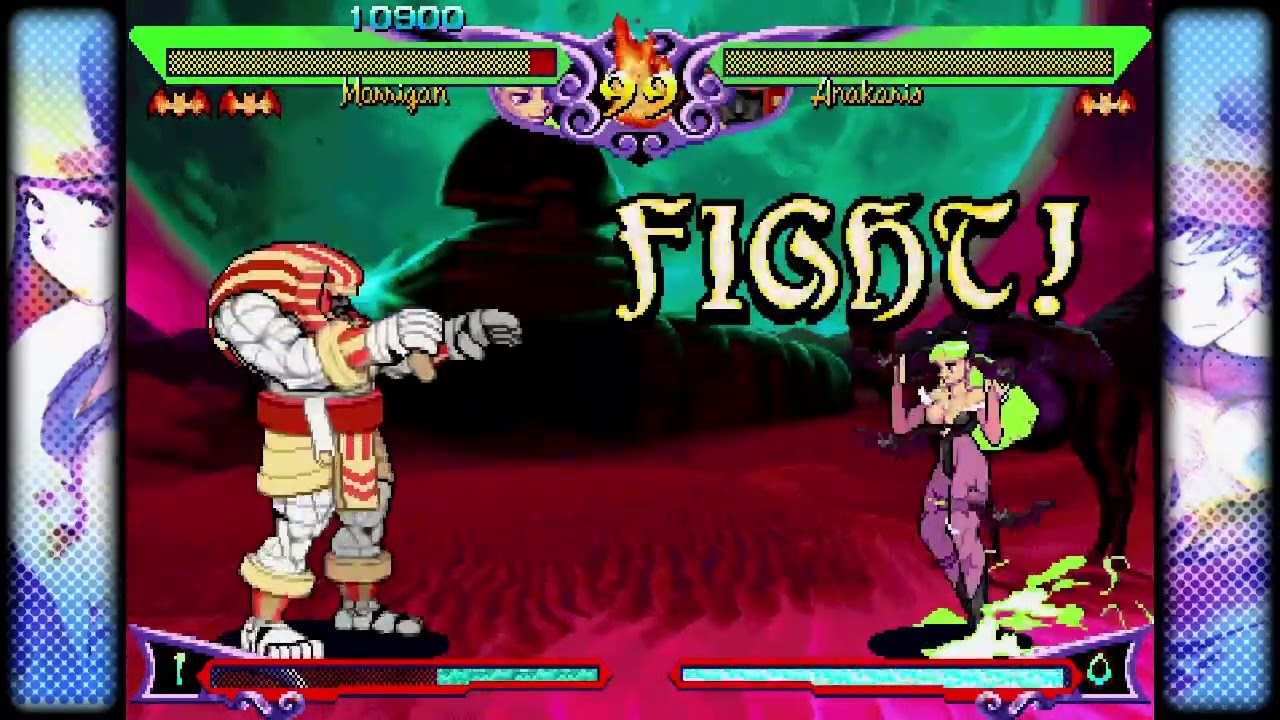 Darkstalkers - Vampire Savior 2: The Lord of Vampire - Morrigan EX Finish