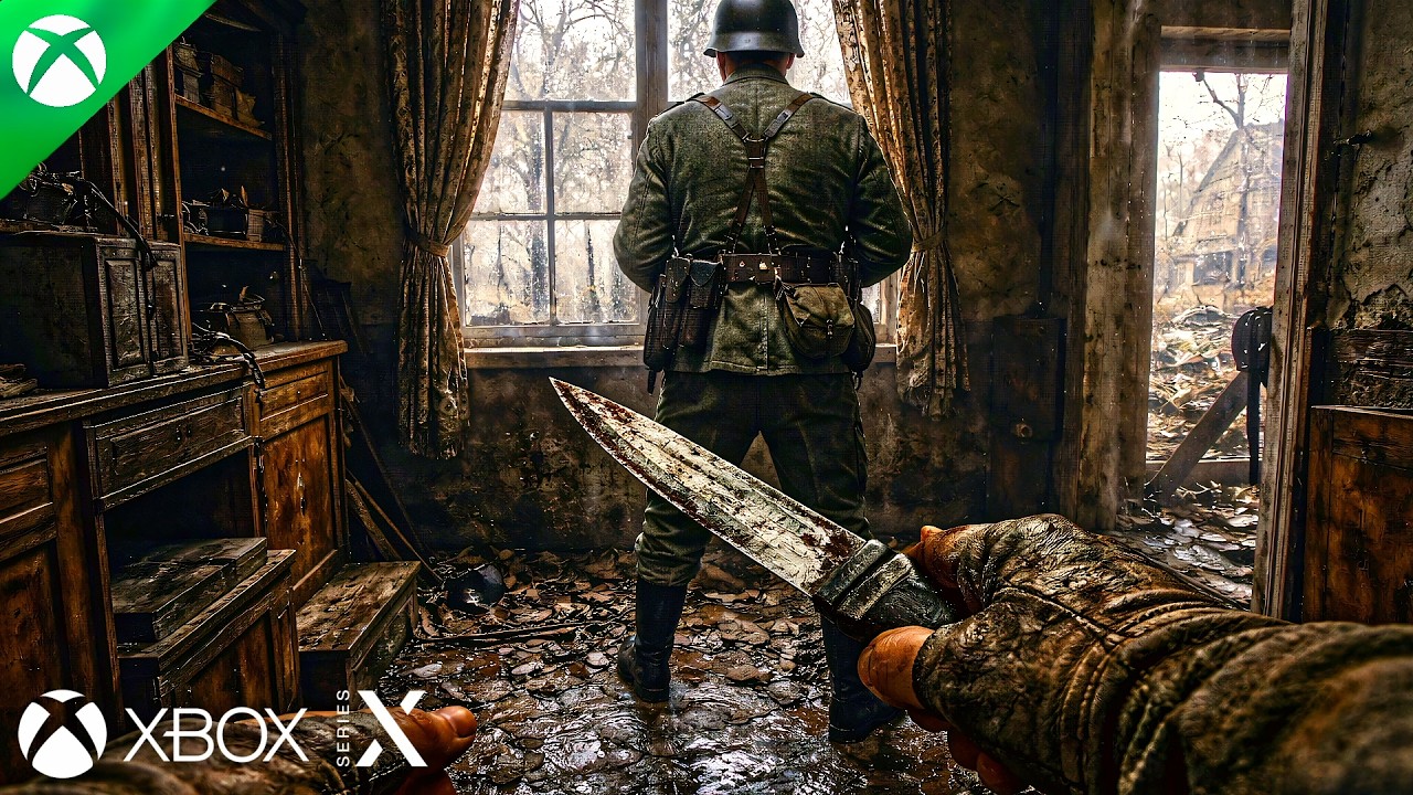 S.O.E.: 20 августа 1944 г. - Реалистичная, захватывающая графика ULTRA в геймплее [4K 60FPS] XBOX...