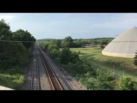 Freight train in Slinger WI