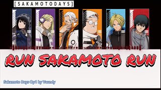 Sakamoto Days - Opening 1  FULL "RUN SAKAMOTO RUN" by Vaundy (Indonesian, English, Japanese Lyrics)