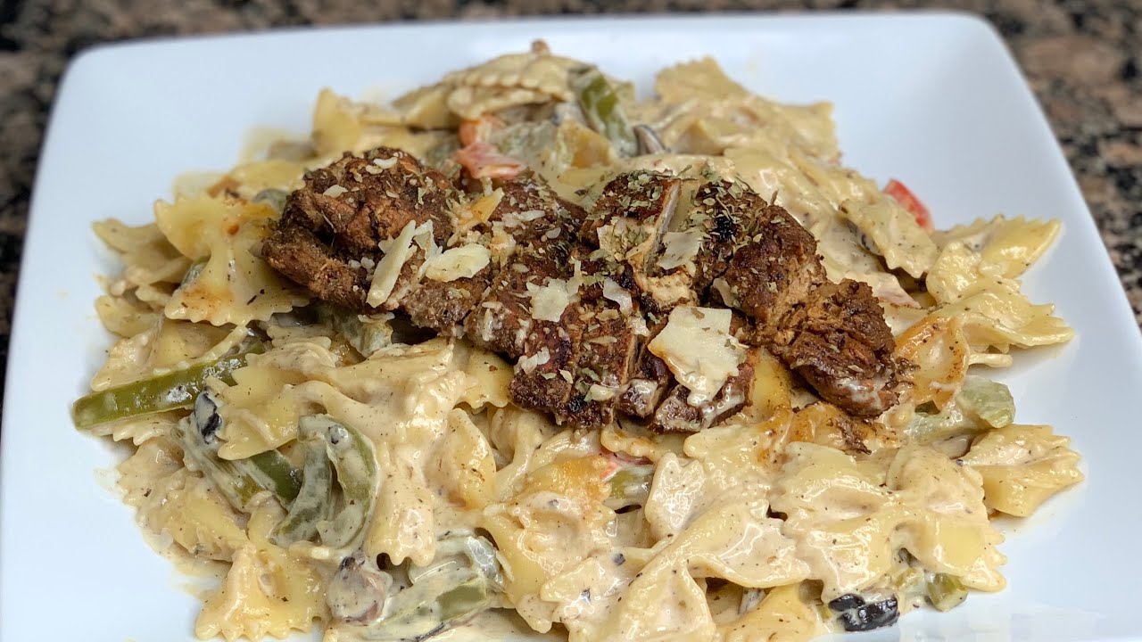 Easy Jerk Chicken Pasta