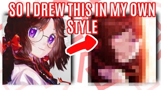 So I drew this in my style...||Speedpaint||