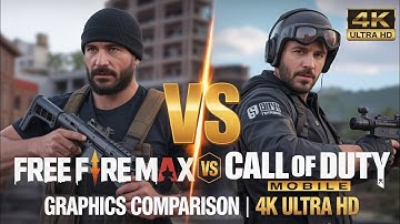 FREE FIRE MAX VS CALL OF DUTY MOBILE TOP 12 PHYSICS COMPARISON  IN 2021