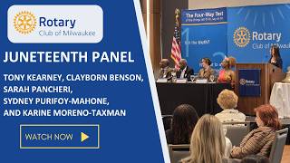 Tuesday Luncheon - Milwaukee Juneteenth Panel