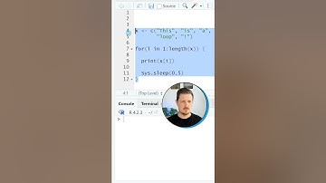 This is a LOOP #rstats #loops #datascience #coding