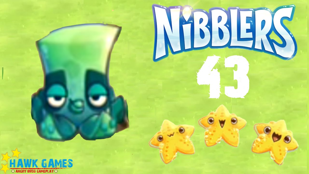 Nibblers 3 Stars Walkthrough Level 43 YouTube