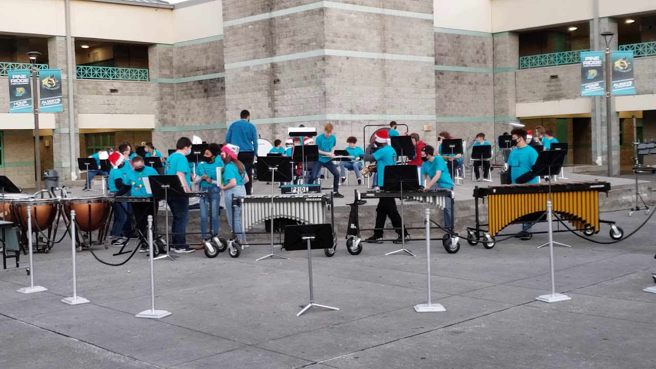 Pine Ridge High School's Courtyard Concert 2020 YouTube