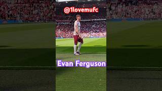 Evan Ferguson heading to dugout - Manchester United V West Ham United - PL 11May2025