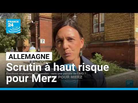 Élections en Allemagne : "L'enjeu est énorme et dépasse les thèmes régionaux" • FRANCE 24