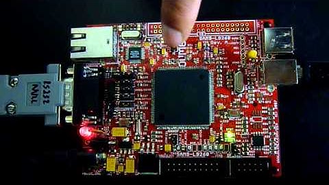 Blinking Led On Olimex SAM9-L9260 - AT91SAM9260