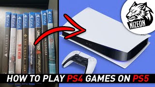 HOW TO PLAY PS4 GAMES ON PS5 (WITH & WITHOUT DISC)