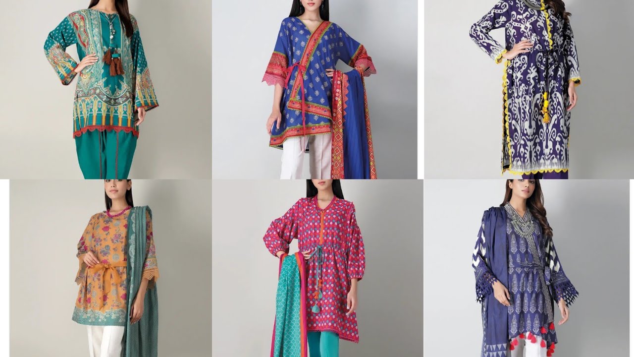 70+ latest Lawn Dress Designing ideas for summer 2021/ latest lawn dress designs 2021