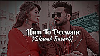 Hum To Deewane - (Slowed Reverb) / Elvish yadav