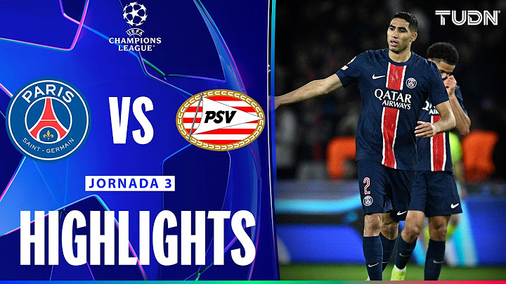 HIGHLIGHTS - PSG vs PSV Eindhoven | UEFA Champions League 24/25 | TUDN