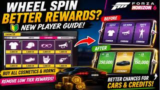 Forza Horizon 6 Wheel Spin Guide! Remove Cosmetics for Better Rewards? New Player Tips
