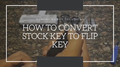 How to Convert Stock key into Flip Key