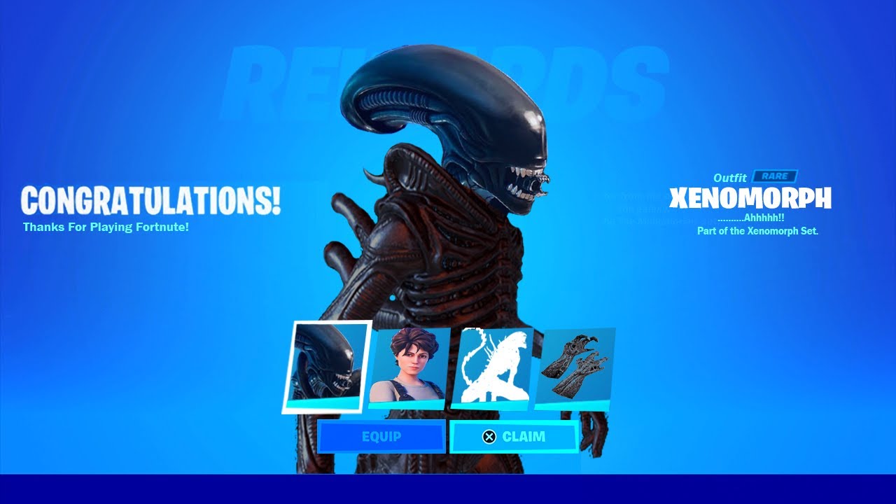 How To Get Xenomorph & Ripley Skins NOW In Fortnite (Unlock Xenomorph & Ripley Skin) Alien