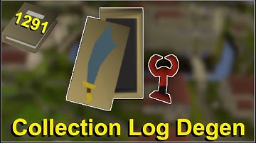 I am 6x Dry for this Clue Item ~ Ironman Collection Log Degen E88