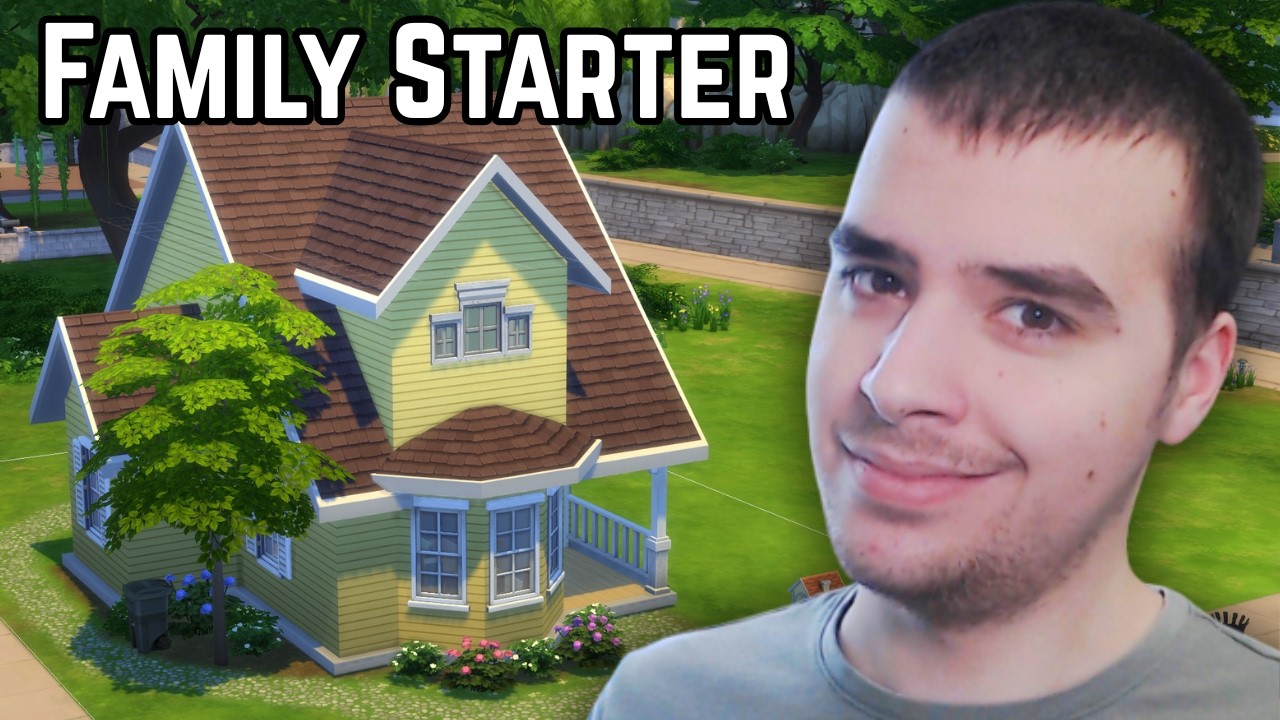 The Cutest Family Starter Home I Have Made! | Sims 4