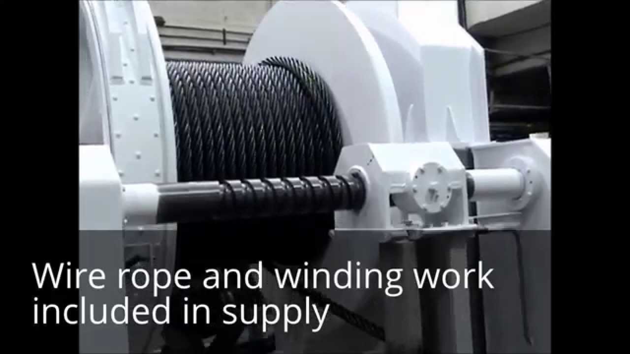 Fluidmecanica's escort winch for MPSV07 Nevsky Shipyard