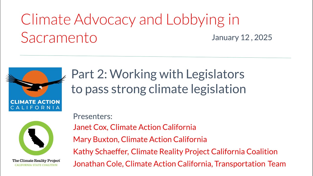 Part 2 Legislative Training, January 2025