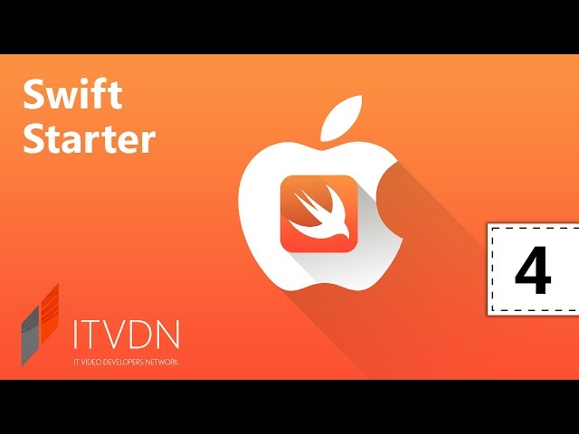 Видео курс Swift Starter. Урок 4. Архитектура iOS приложений.