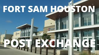 Fort Sam Houston Army Base, Texas Post Exchange Drive