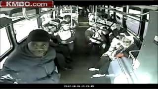 Cameras catch latest assault on bus driver