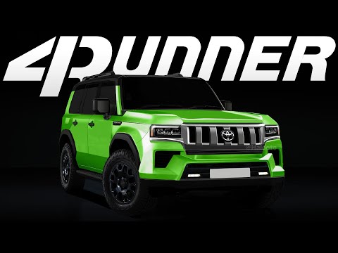Redesigned For Model 2025 Toyota 4Runner Hybrid - 6th Generation SUV of the Future is Coming Soon!