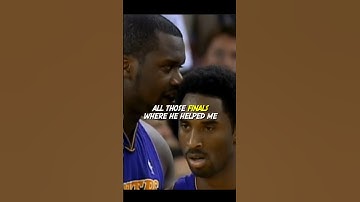 They say Shaq carried Kobe. “He could’ve got Finals MVP.”