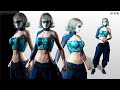 Vera Aether Sci Fi Female Character Stylized