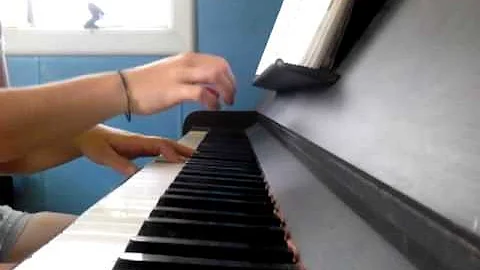 Claire de Lune Piano cover by Amy Brenton