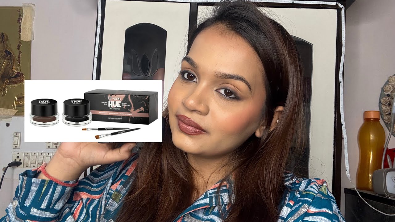 MARS 2-in-1 HUE GEL LINER REVIEW || GEL LINER UNDER RS @299 || CHETNA MAKEOVERS