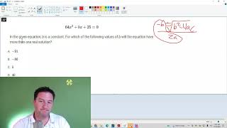 Digital SAT potato version practice test 1, math number 37