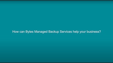 Managed Backup as a Service