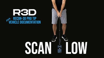 Inverted Scanning With a Selfie Stick | Recon 3D Quick Tip to Scan Under Vehicles with iPhone LiDAR