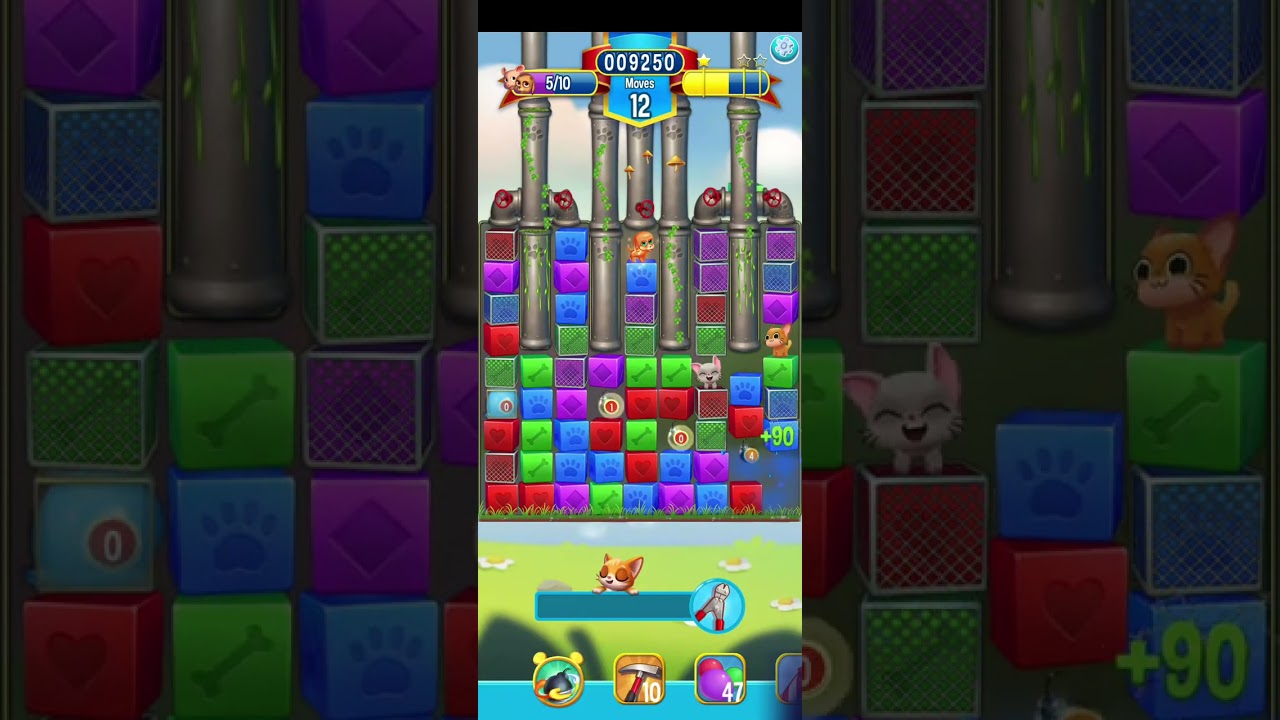 Pet Rescue Saga level 4617 no boosters