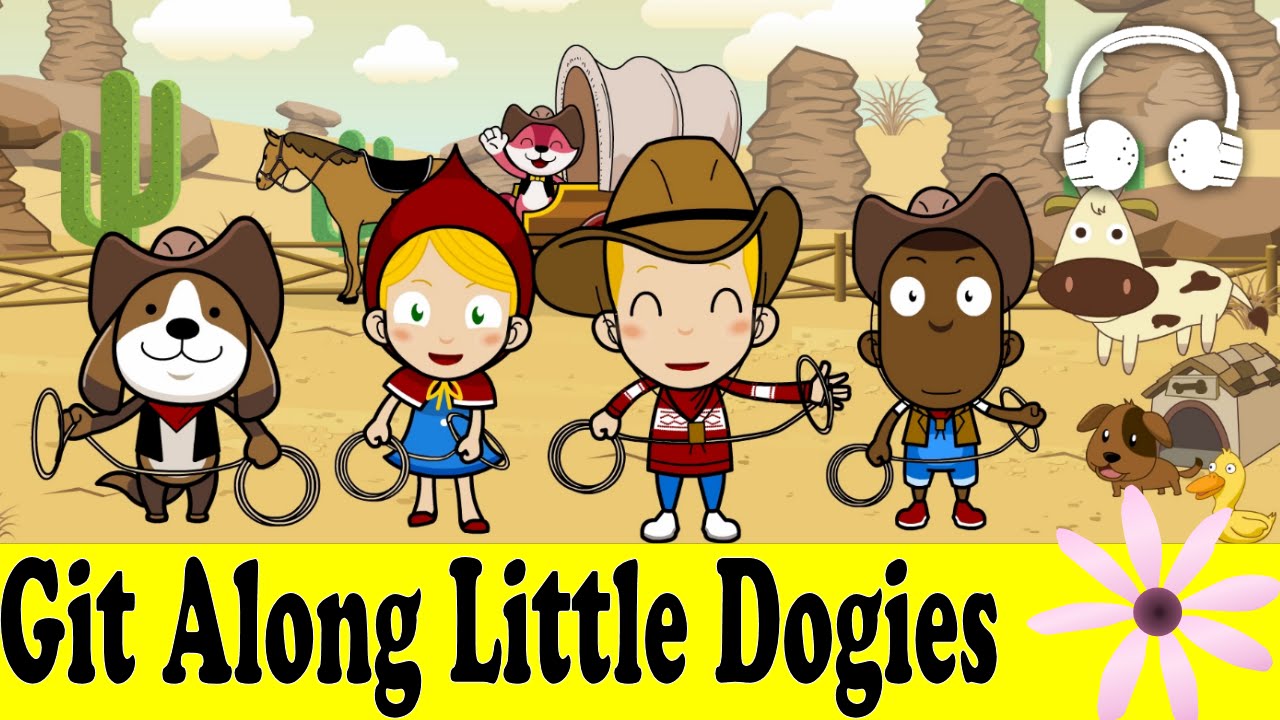 Git Along, Little Dogies Family Sing Along Muffin Songs YouTube