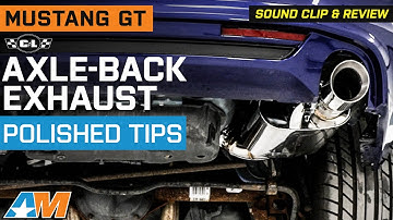 2011-2014 Mustang GT C&L Axle-Back Exhaust; Polished Tips Review & Sound Clip