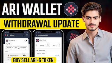 Ari Wallet Withdrawal Update | Ari-G Token Sell | Ari Chain Withdrawal | Ari Wallet New Update