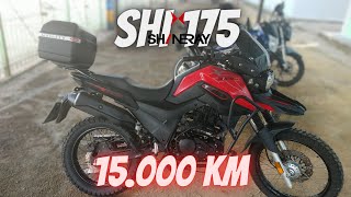 SHINERAY SHI 175cc e seus 15.000 KM! Veja como está e minha experiência.