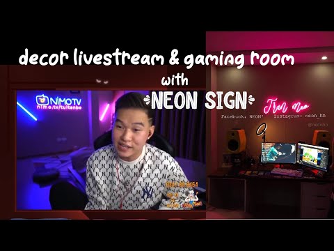 Video Làm đèn led neon sign flex trang trí phòng livestream... - youtube