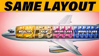 Why Airlines Use This Exact Layout #tech #airplane #seatingarrangement