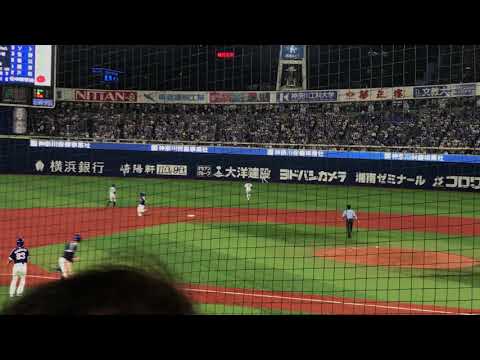 2018.7/10(木) 横浜スタジアム 中日ドラゴンズ ビシエド選手 この日2本目となる第13号満塁ホームラン！！！！