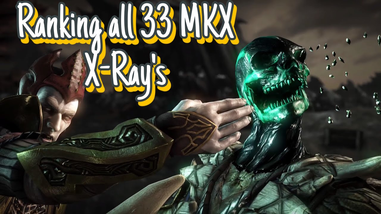 BLIND RANKING EVERY X-RAY ATTACK IN MKX!! // Mortal Kombat X x-ray attack ranking video